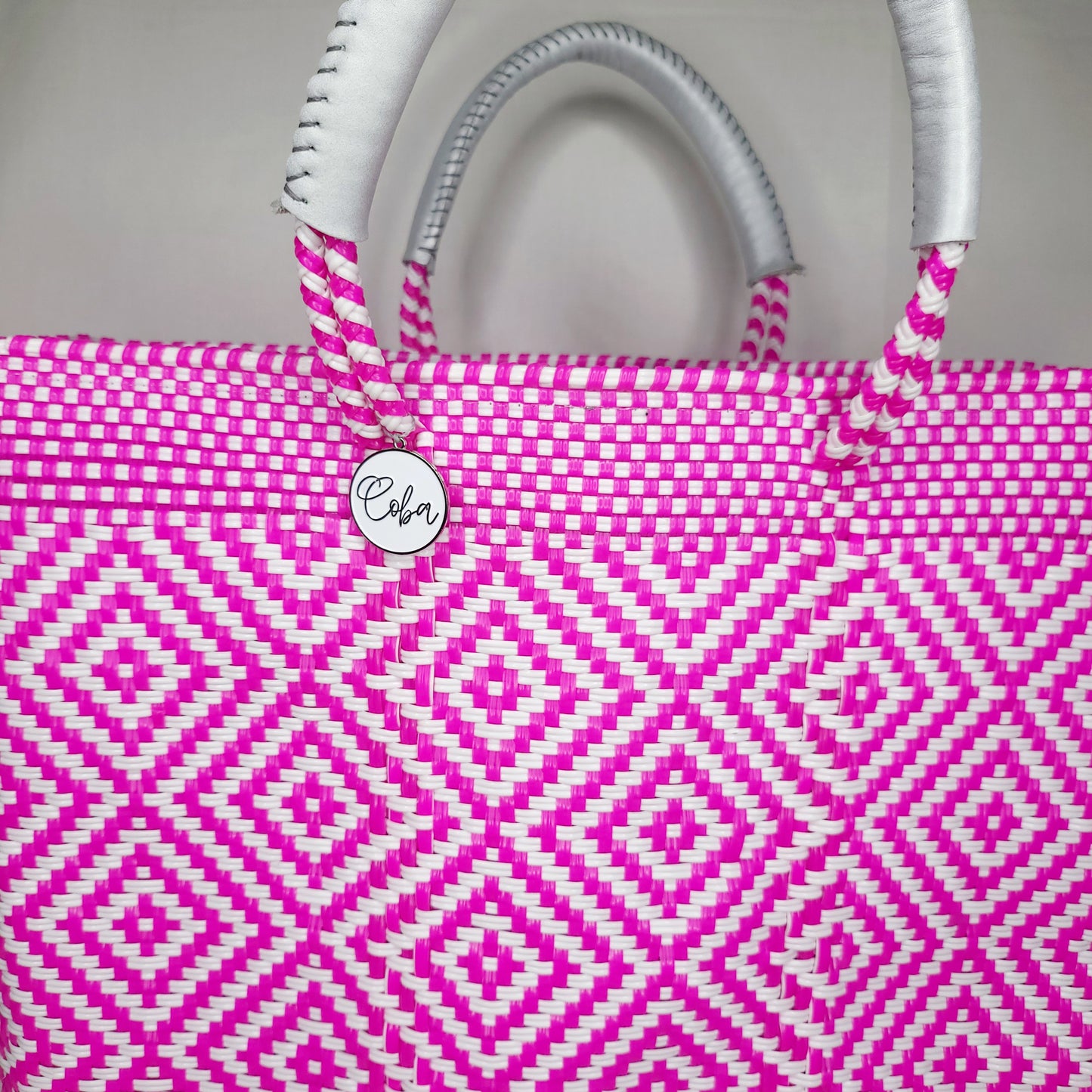 Lola Large Bag - Hot Pink Diamond