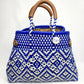 Lola Bucket Bag - Royal Blue Diamond