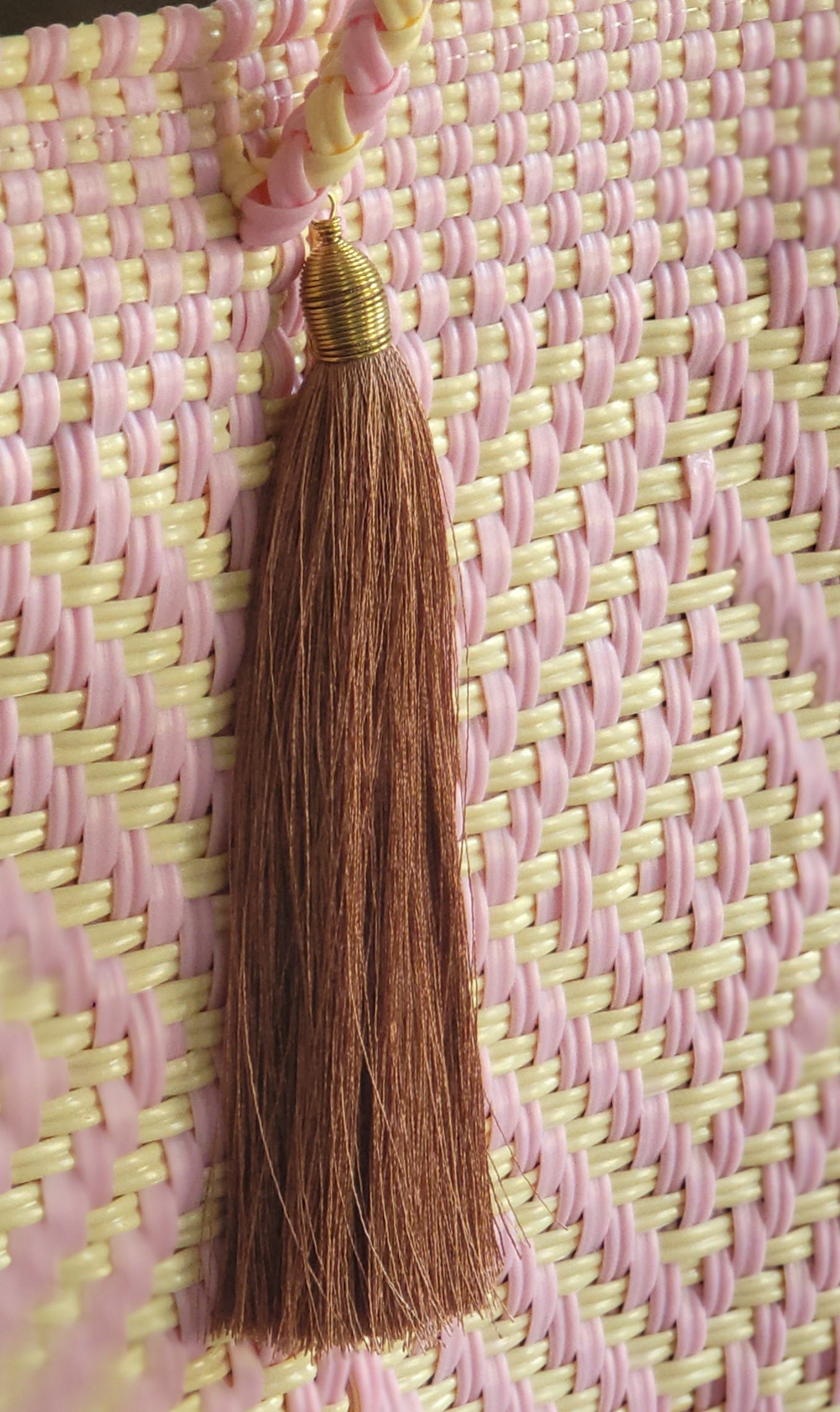 Lola Large Bag - Two Toned Pastel Pink