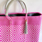 Lola Large Bag - Hot Pink Diamond
