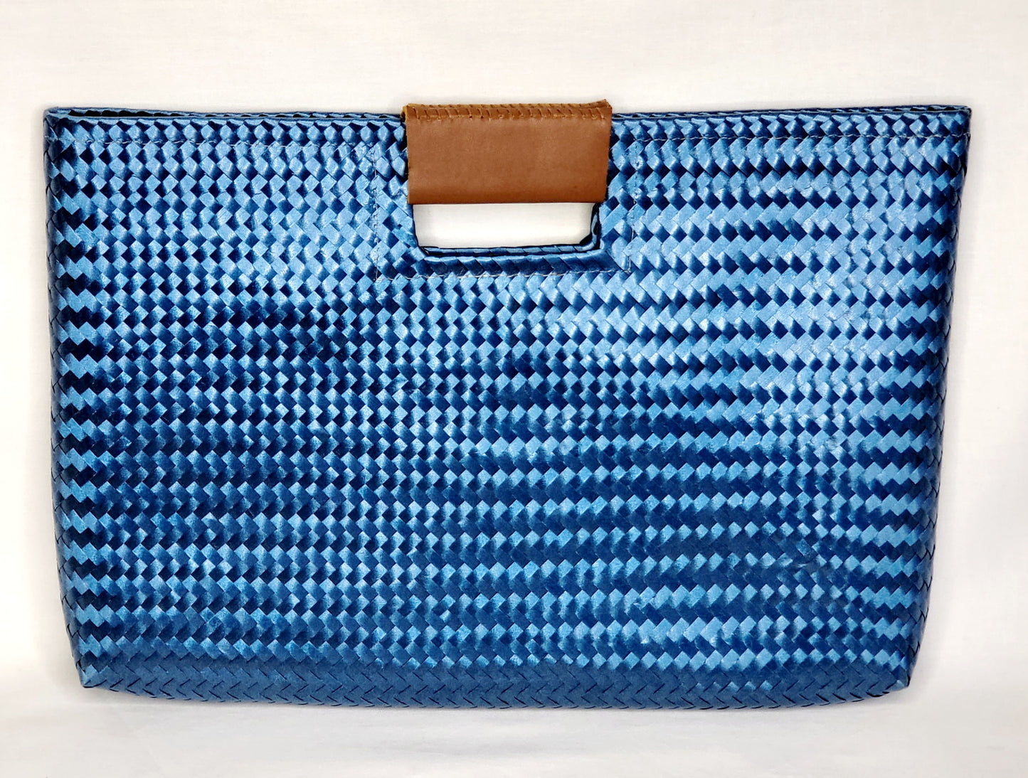 Blue Artisan Clutch