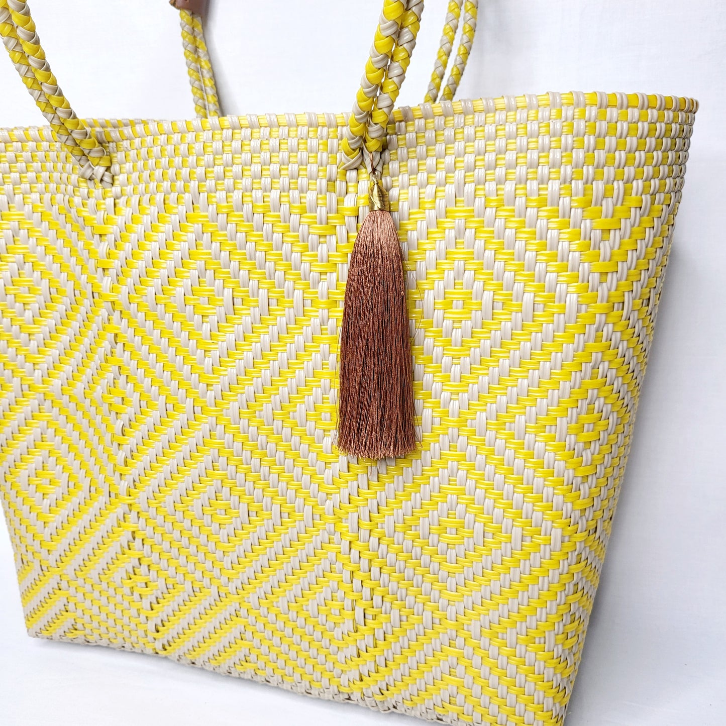 Lola Medium Bag - Yellow & Neutral