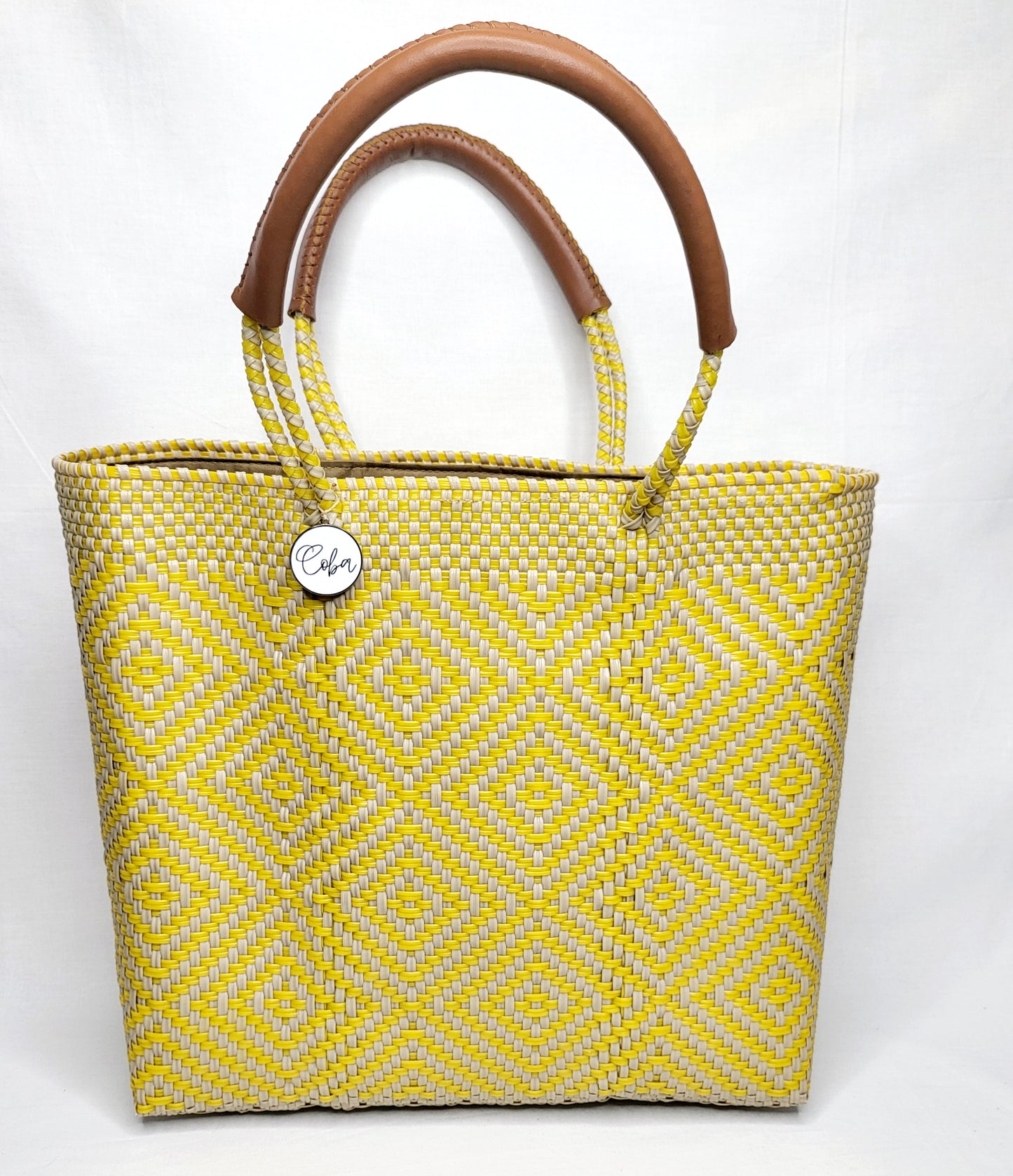Lola Medium Bag - Yellow & Neutral