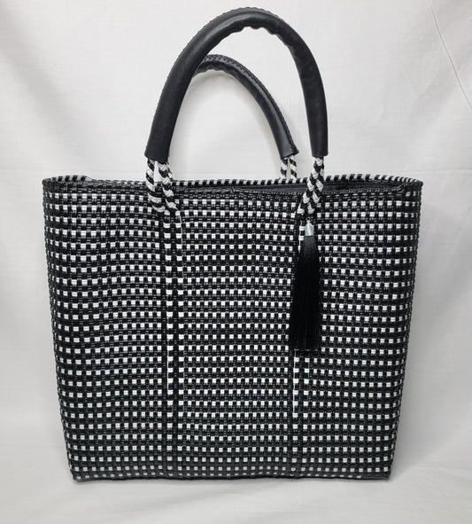 Lola Medium Bag - Black & White