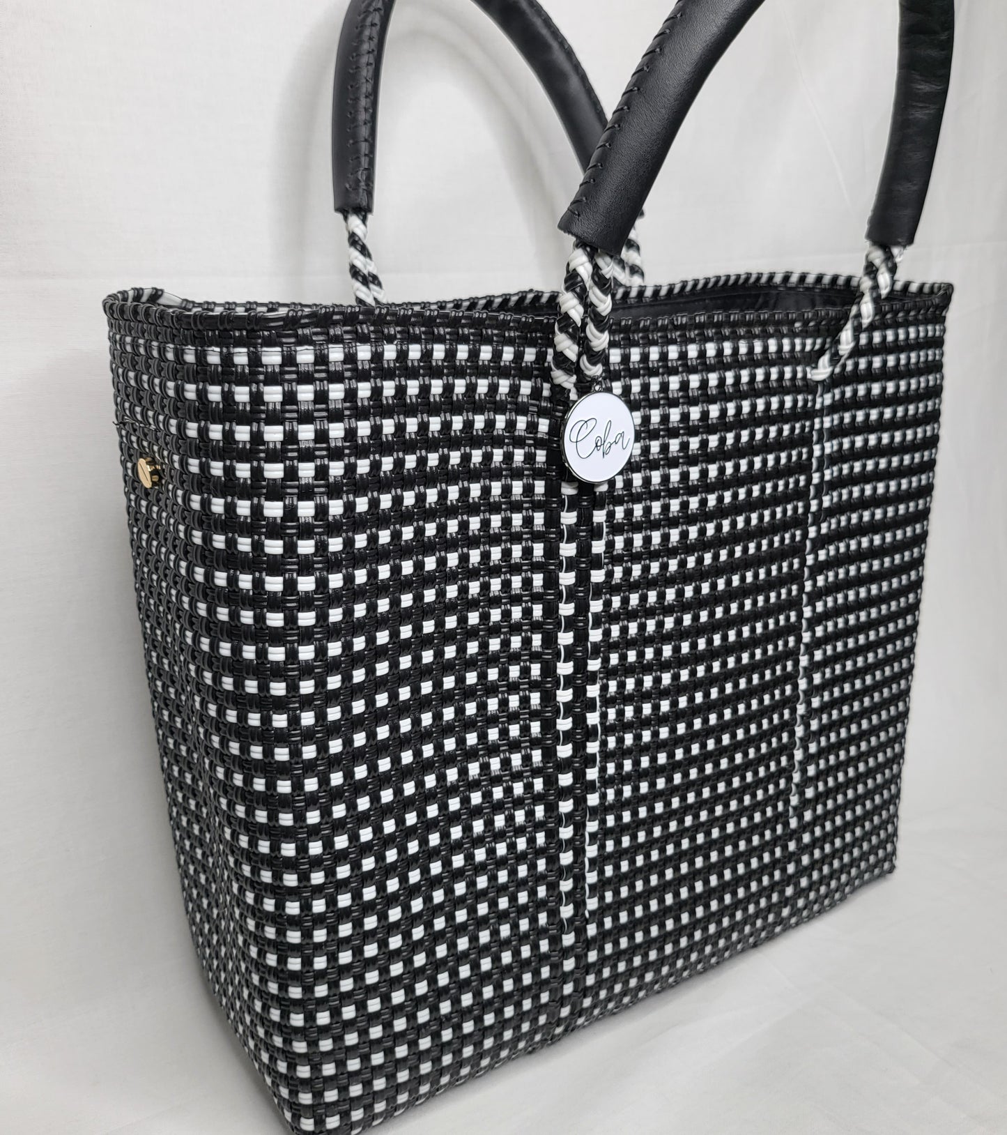 Lola Medium Bag - Black & White