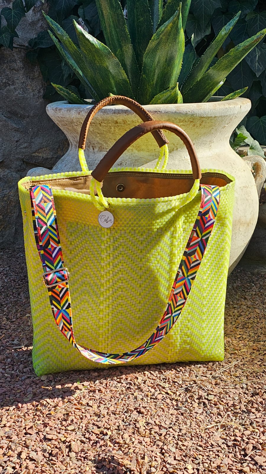 Lola Large Bag - Neon