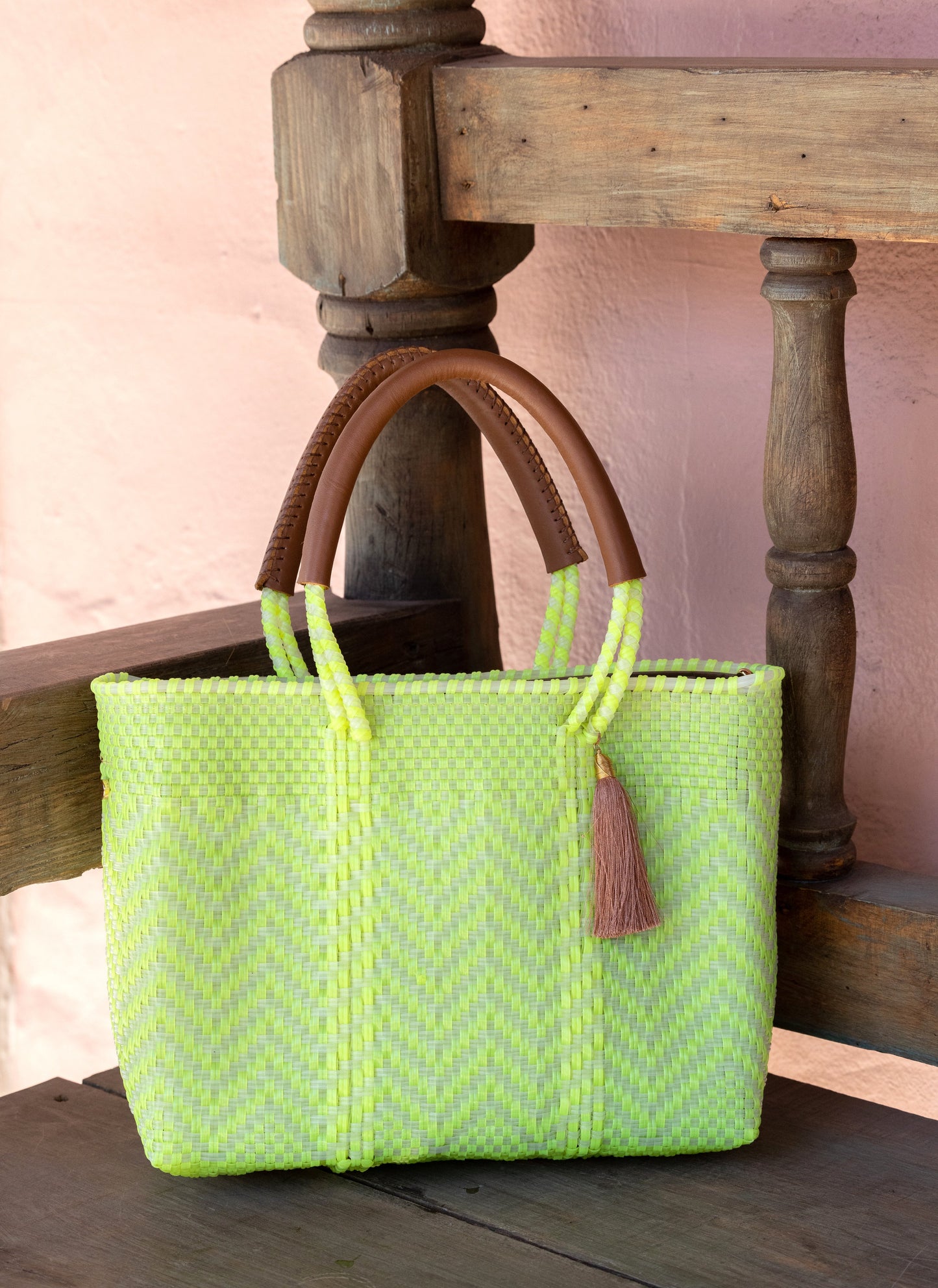 Lola Mini Bag - Neon with Zipper