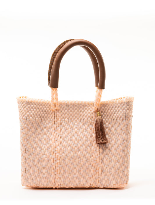 Lola Mini Bag -  Zipper Peach
