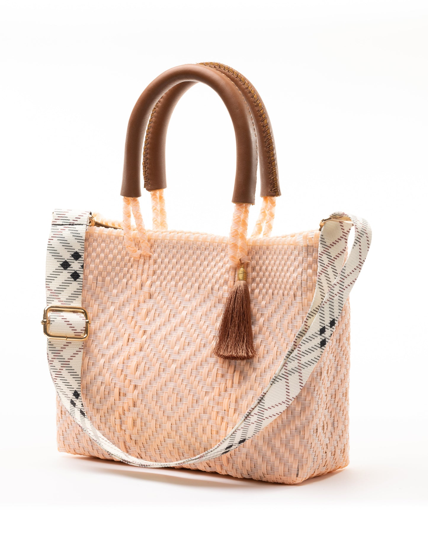 Lola Mini Bag -  Zipper Peach