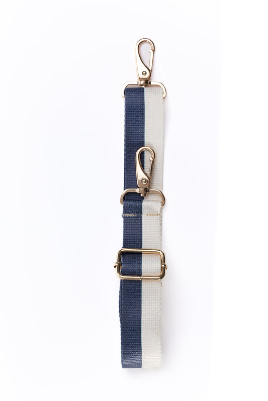 Two-Tone Blue & White Strap