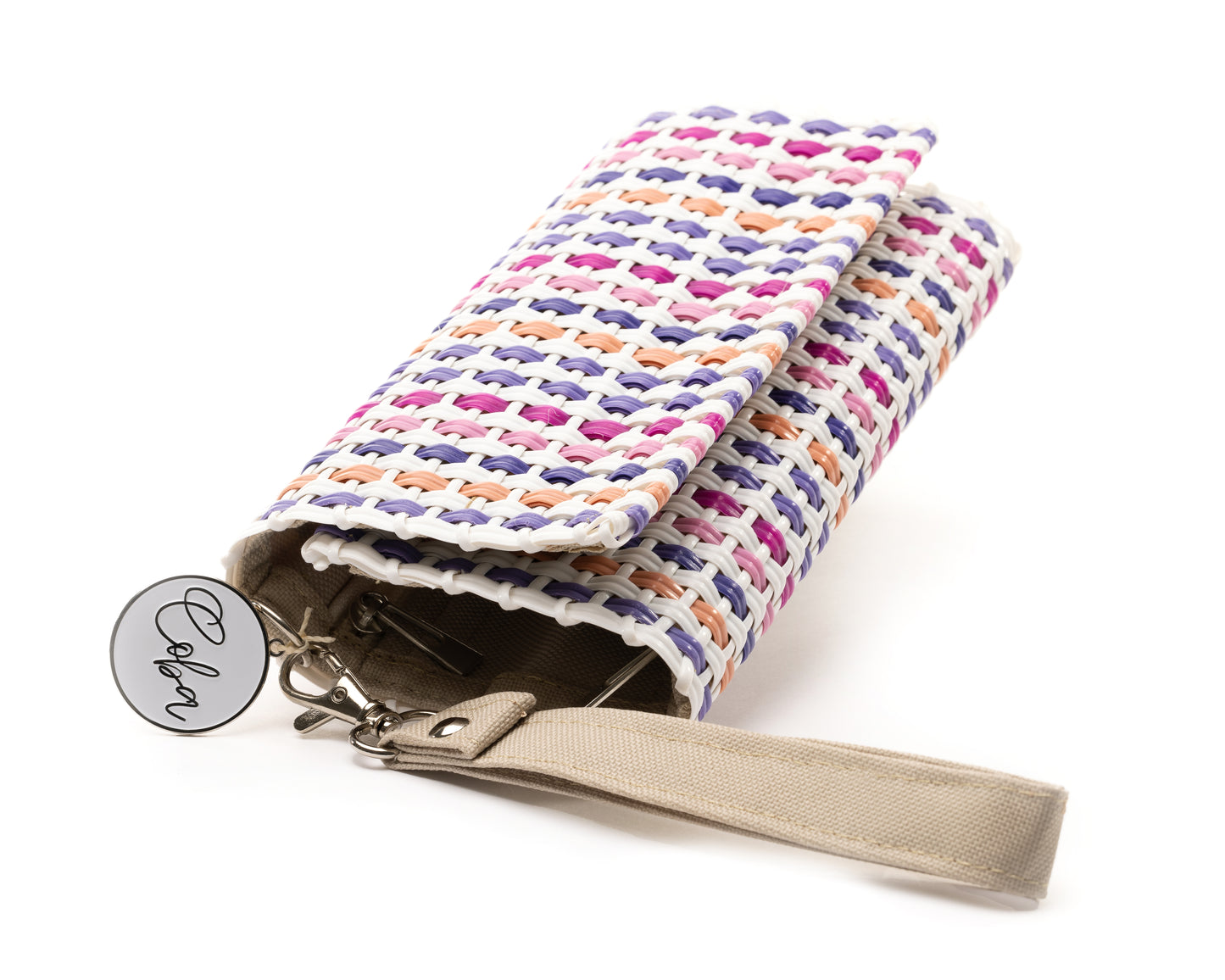 Wristlet - Crossbody Pop of Purple