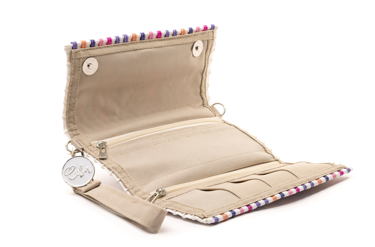 Wristlet - Crossbody Pop of Purple