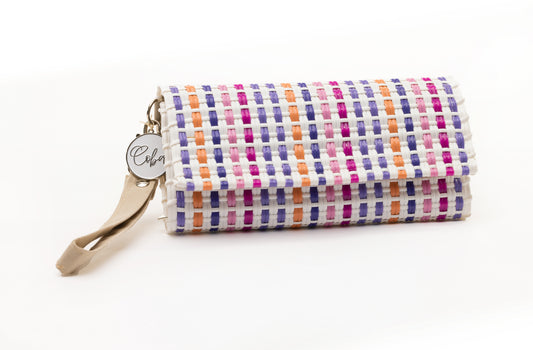 Wristlet - Crossbody Pop of Purple