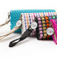 Wristlet - Crossbody Pop of Pink