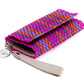 Wristlet - Crossbody Pop of Pink