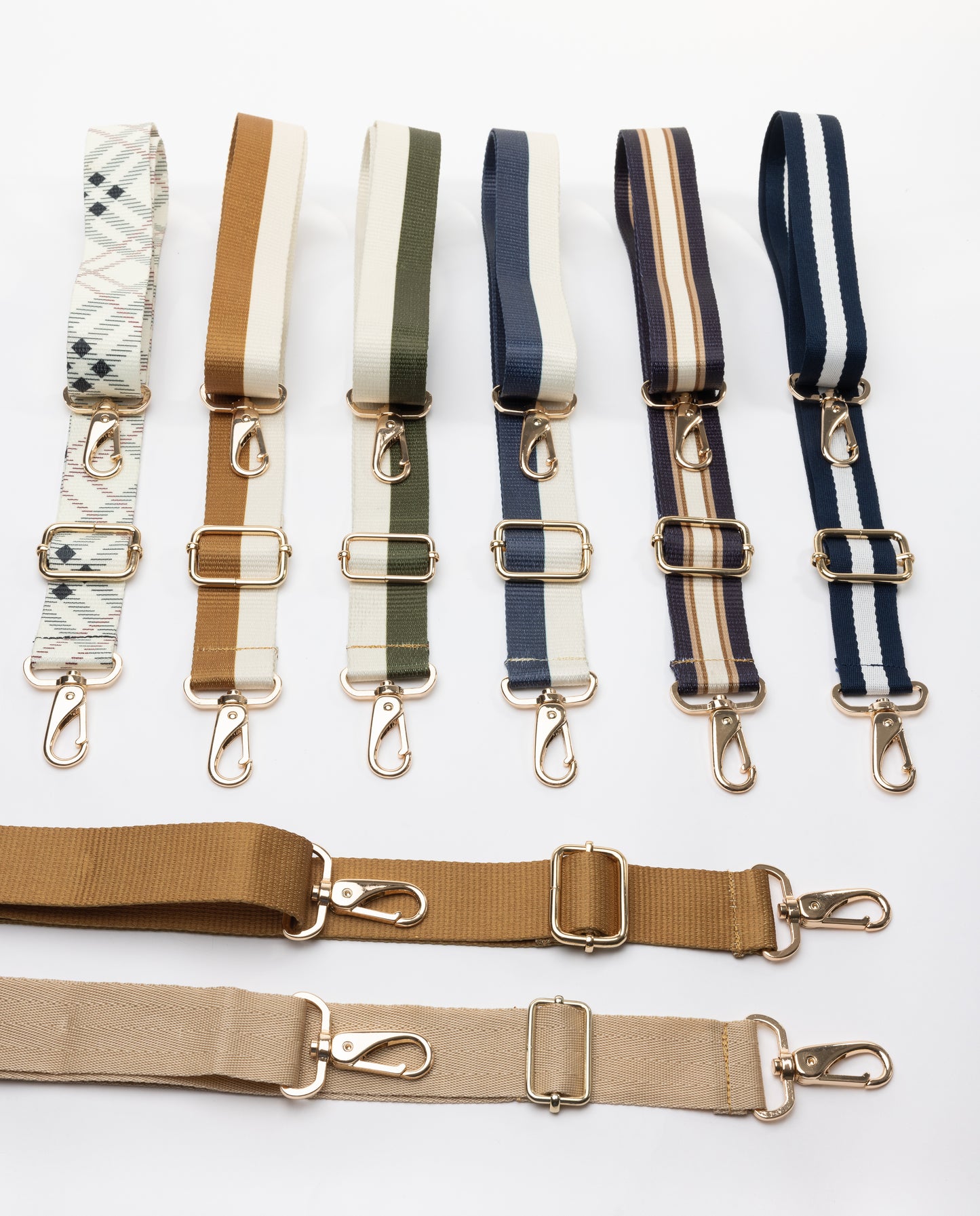 Two-Tone Tan & White Strap